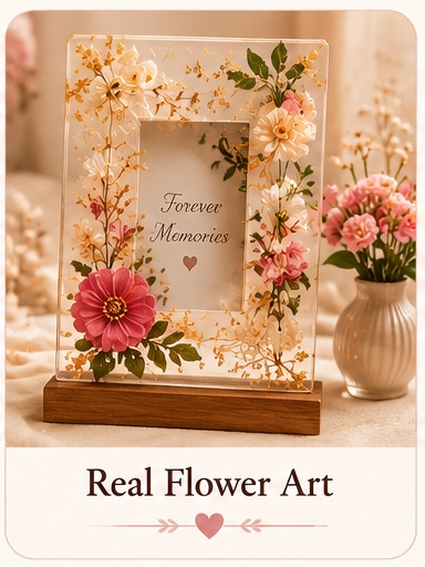 Real Flower Preservation Frame
