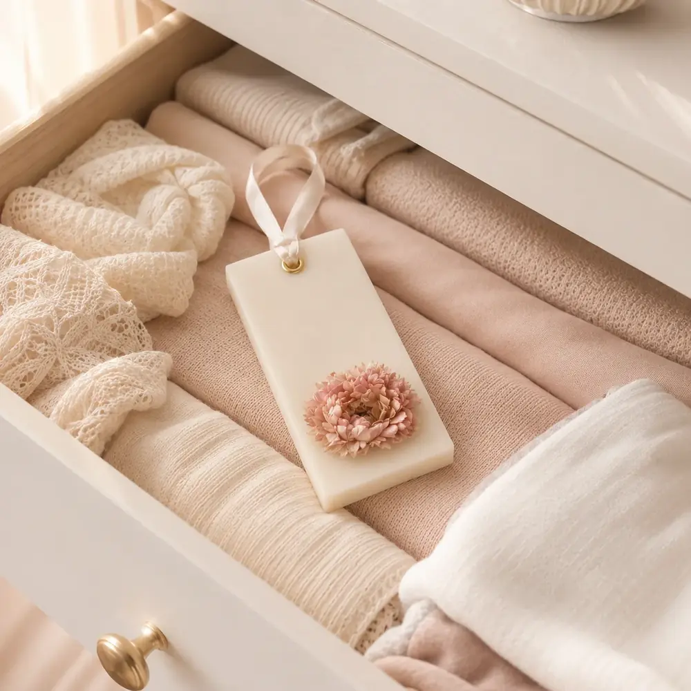Handmade Floral Wardrobe Wax Tablet by tanusartvibesstudio