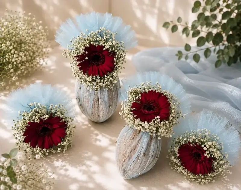 Luxury Floral Decorative Nariyel by TanuArtVibes Studio
